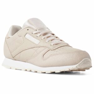 Adidasy Dziecięce Reebok Classic Leather Różowe/Białe PL 38ZTFOL